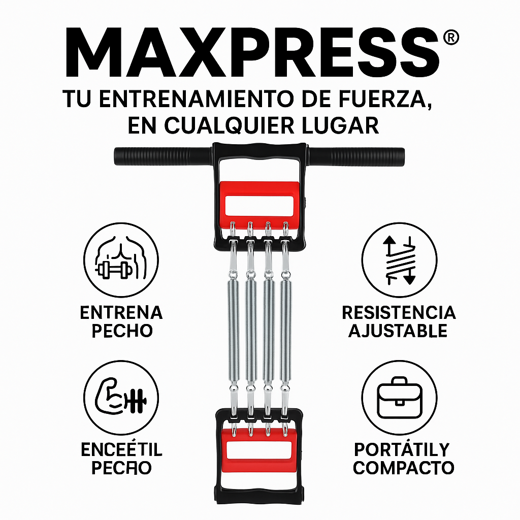 MAXPRESS® TRANSFORMA TU TORSO SIN COMPLICACIONES